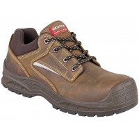 Cofra Grenoble UK Safety Shoes Metal Free Brown - S3S CI SC FO SR 